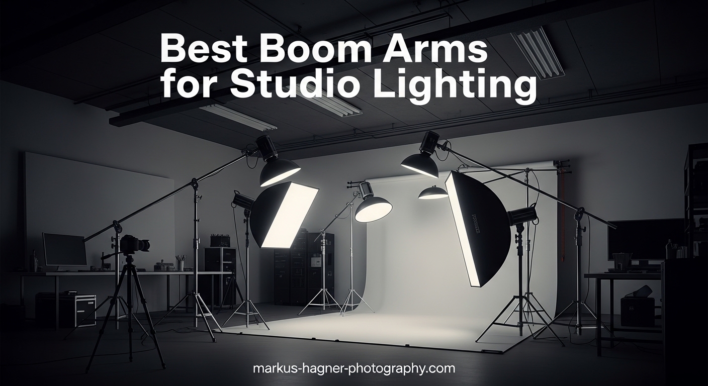 Best Boom Arms for Studio Lighting
