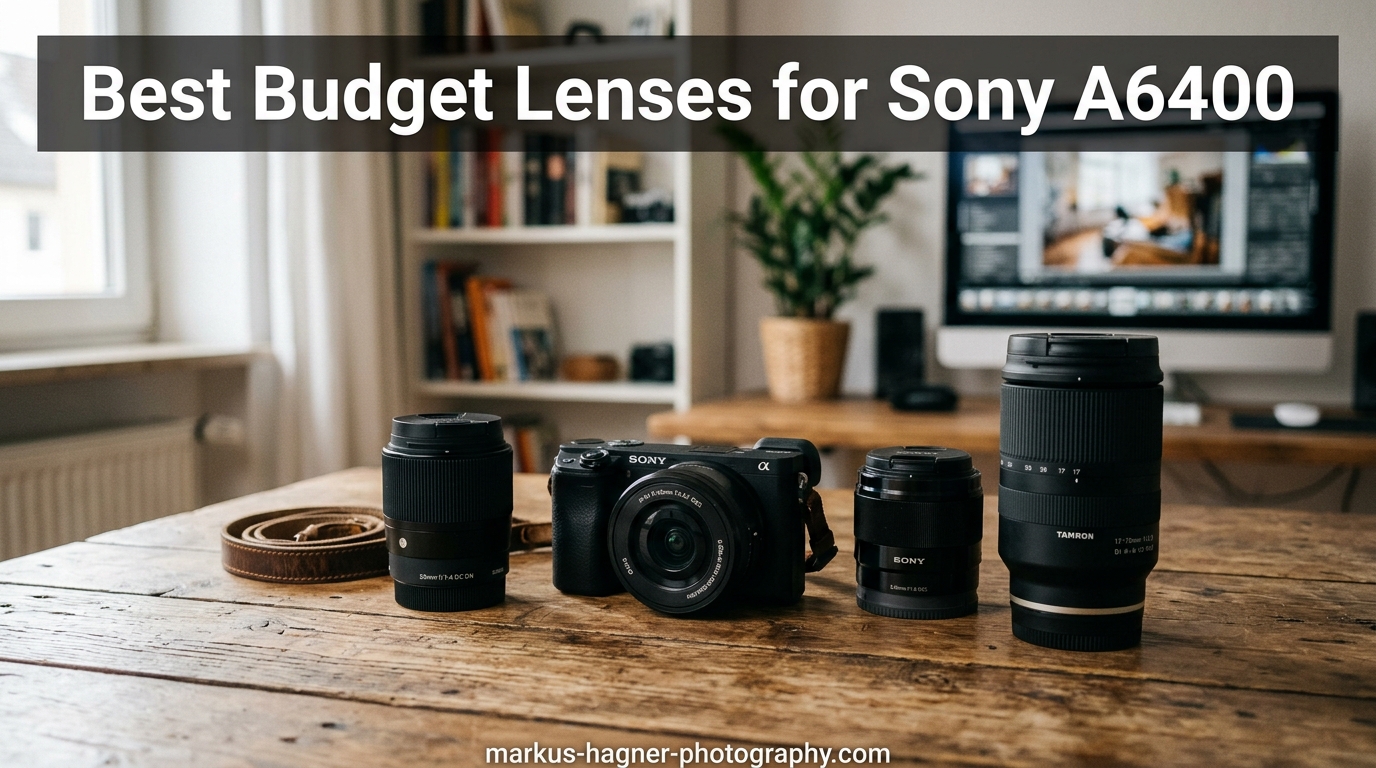 Best Budget Lenses for Sony A6400