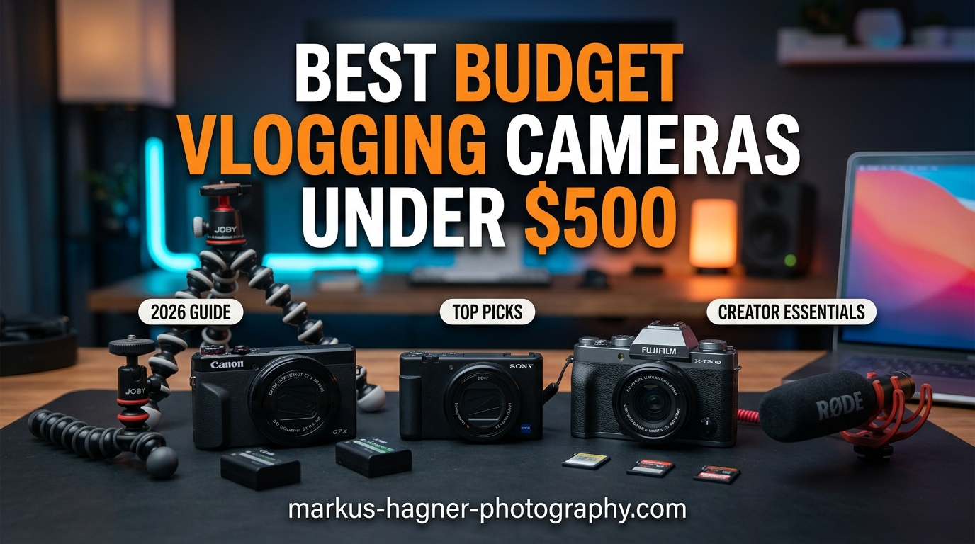 Best Budget Vlogging Cameras Under $500