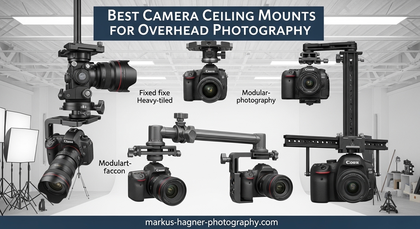 Best Camera Ceiling Mounts for Overhead Photography