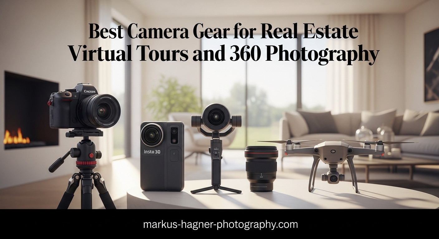 Best Camera Gear for Real Estate Virtual Tours and 360 Photography