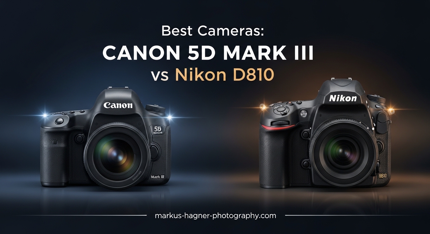 Best Cameras Canon 5D Mark III vs Nikon D810