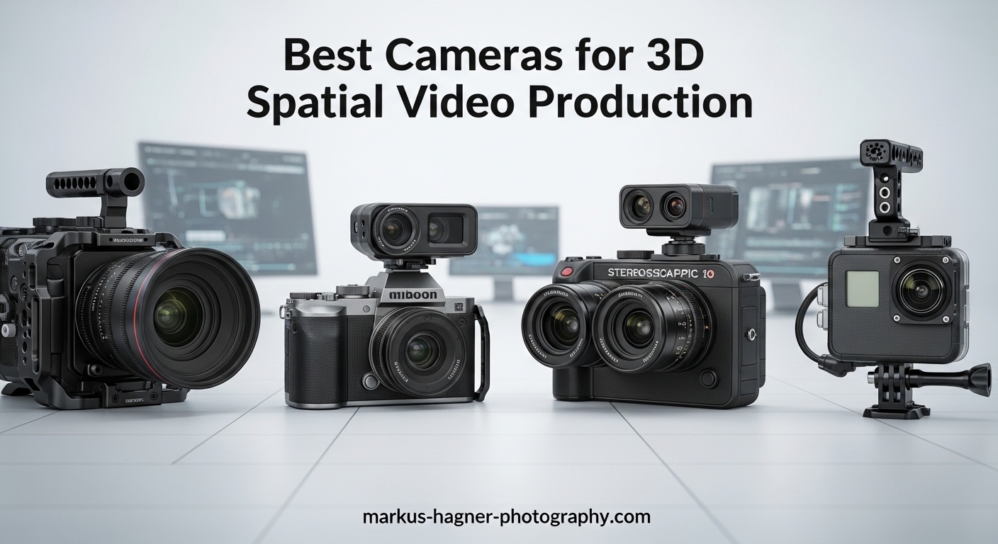 Best Cameras for 3D Spatial Video Production