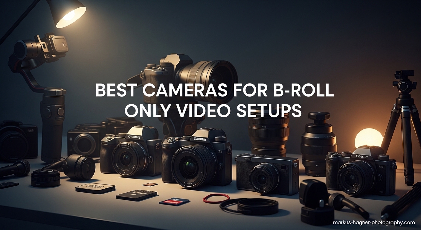 Best Cameras for B-Roll Only Video Setups