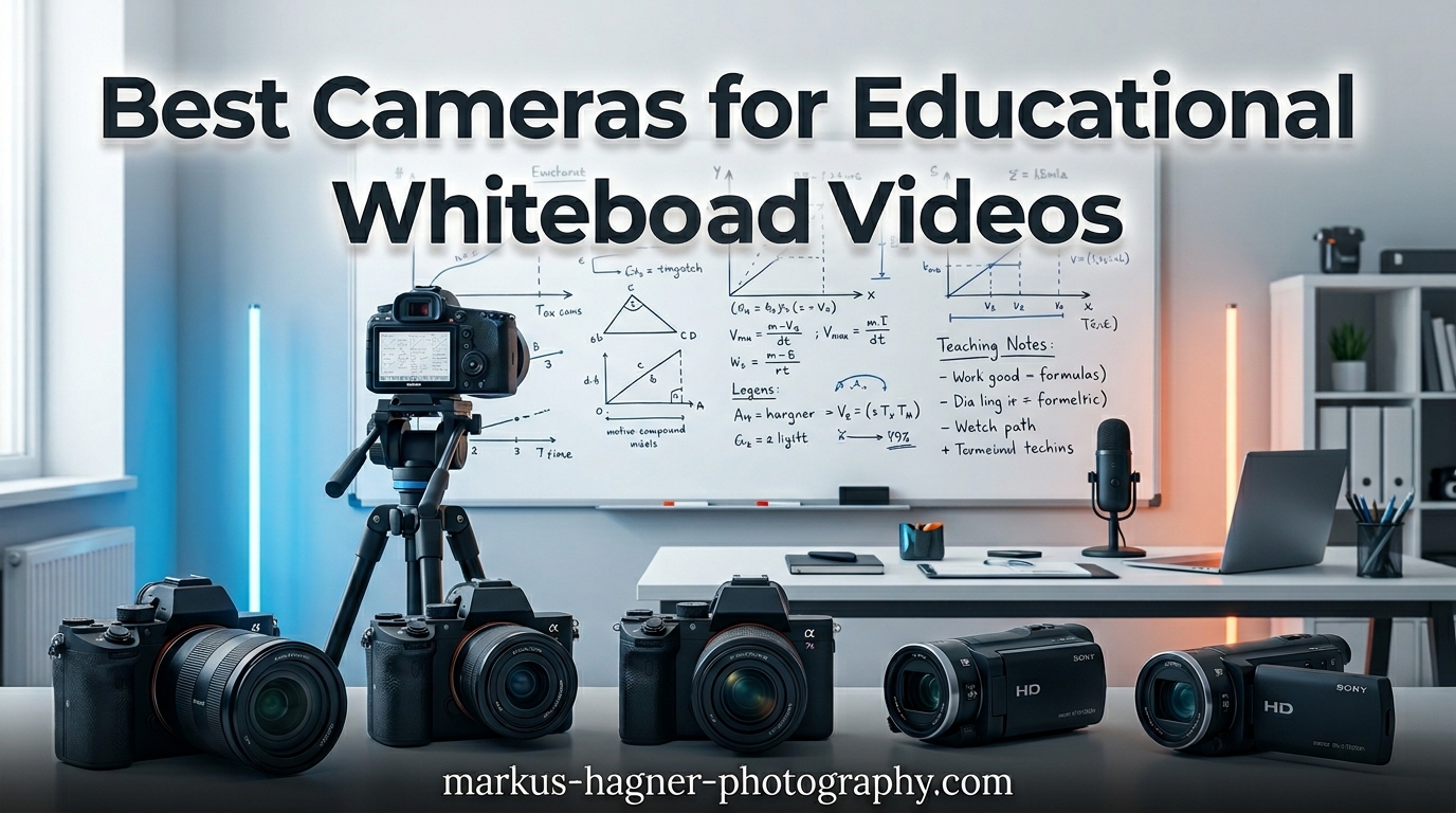 Best Cameras for Educational Whiteboard Videos