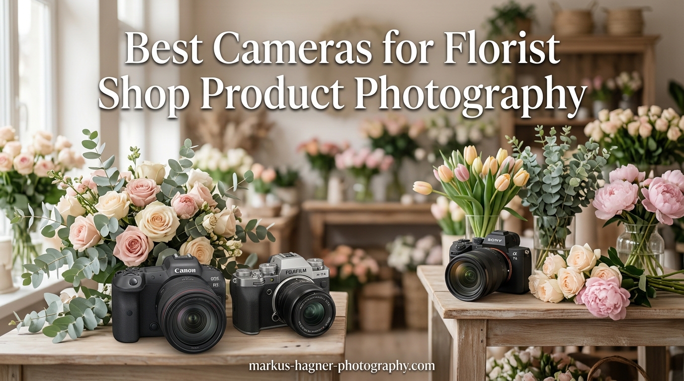 Best Cameras for Florist Shop Product Photography