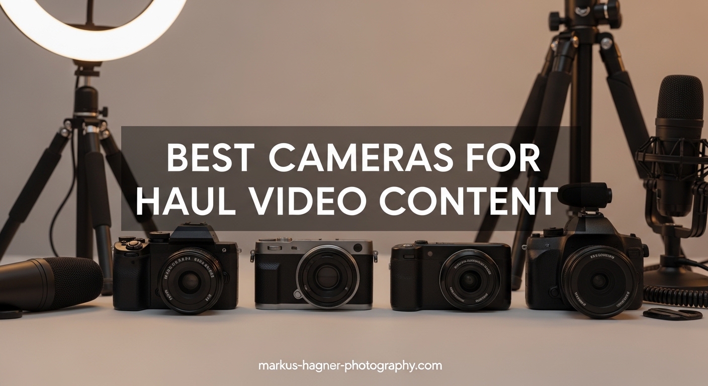 Best Cameras for Haul Video Content