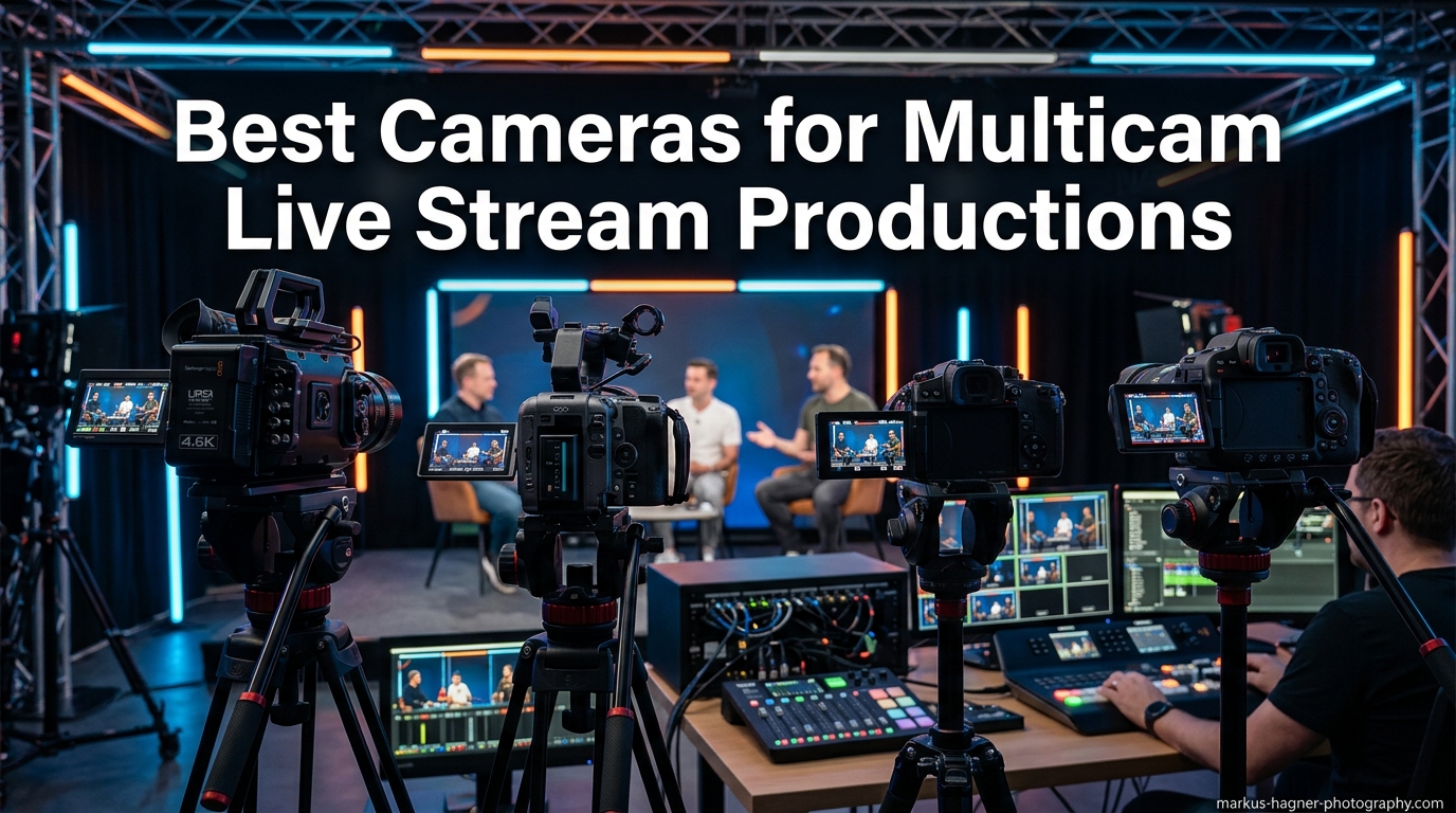 Best Cameras for Multicam Live Stream Productions