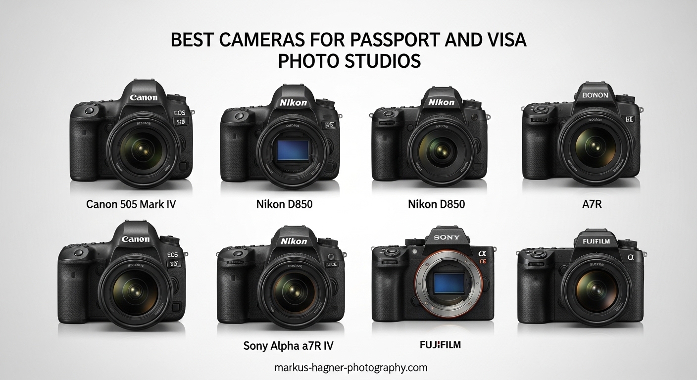 Best Cameras for Passport and Visa Photo Studios