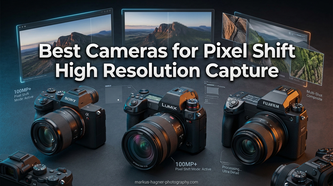 Best Cameras for Pixel Shift High Resolution Capture