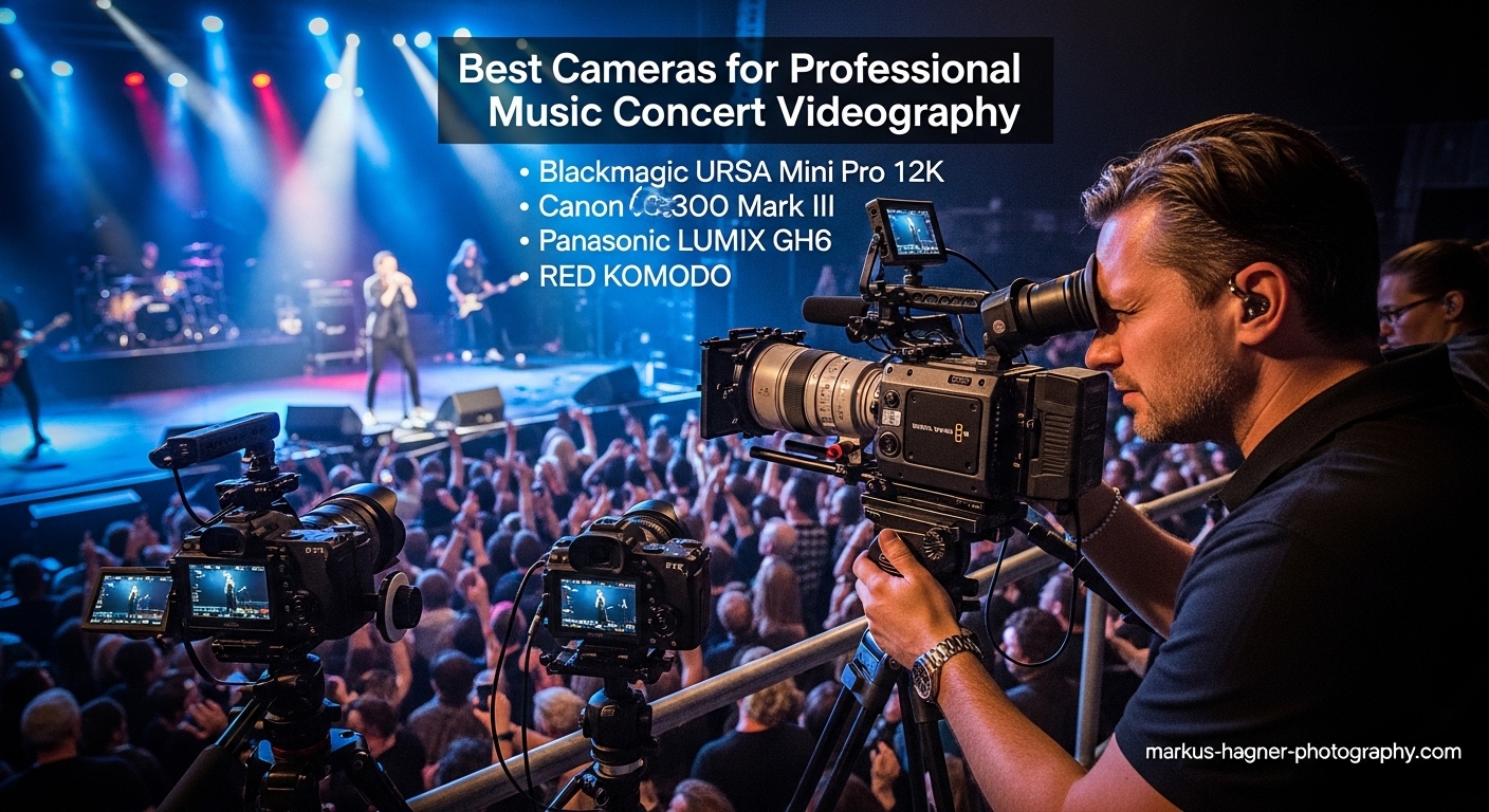 Best Cameras for Professional Music Concert Videography