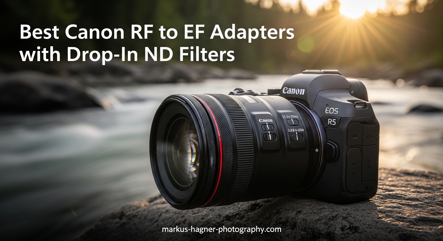 Best Canon RF to EF Adapters with Drop-In ND Filters