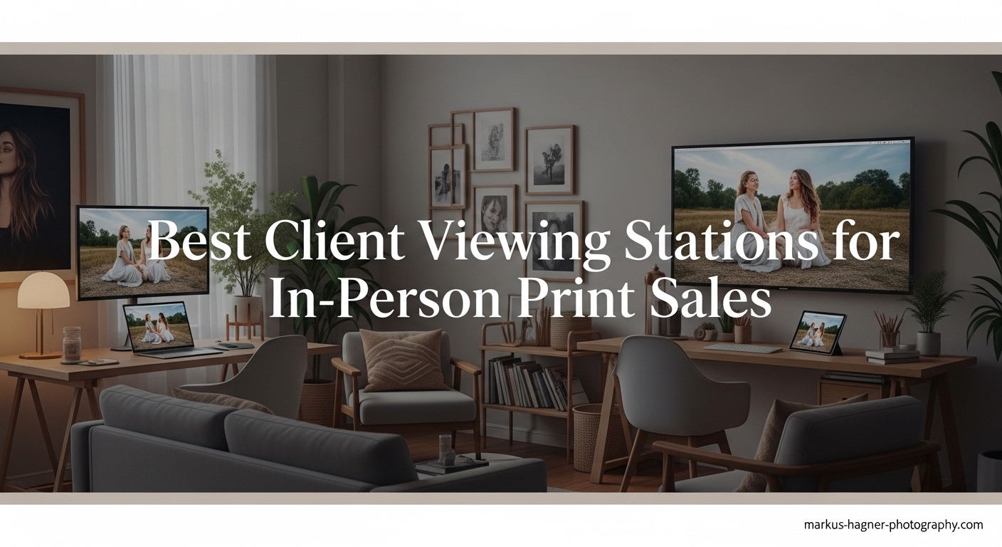 Best Client Viewing Stations for In-Person Print Sales