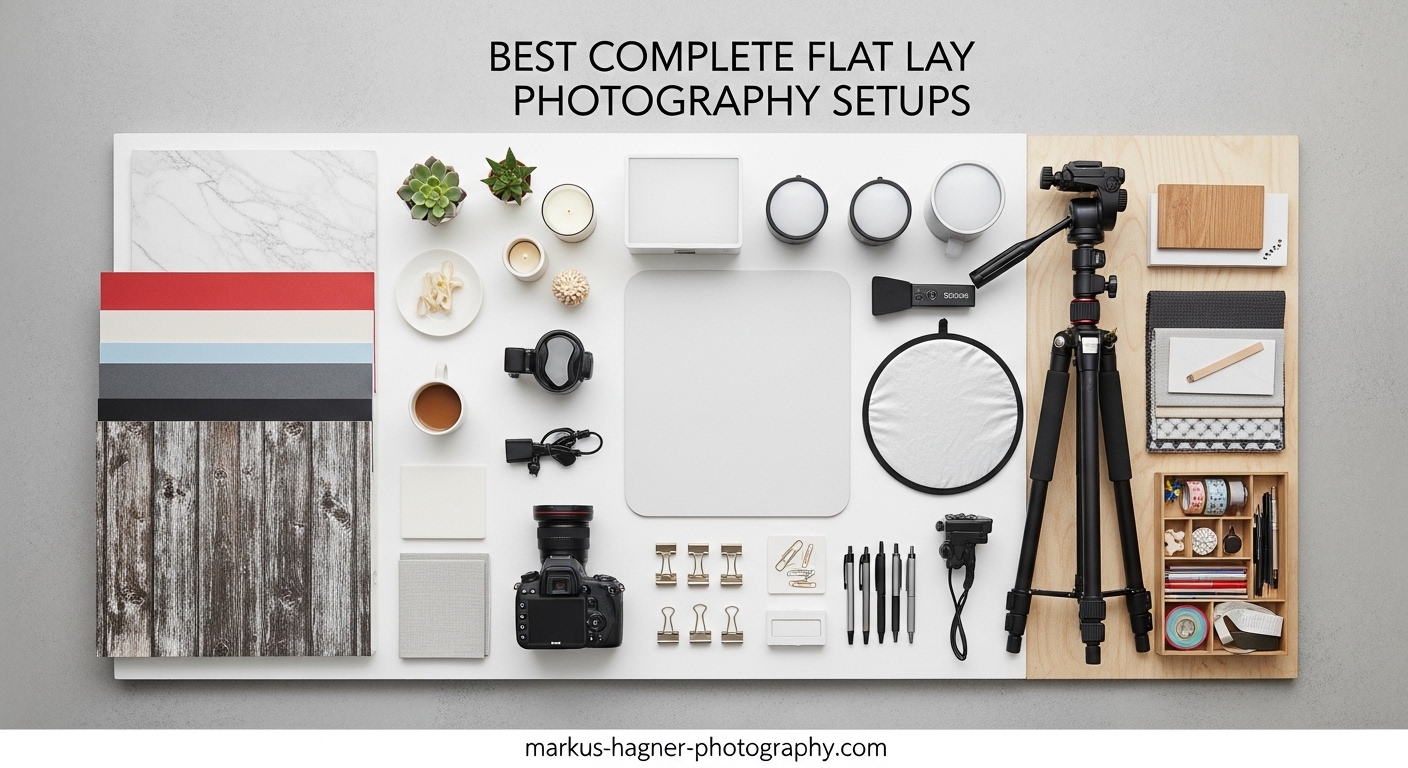 Best Complete Flat Lay Photography Setups