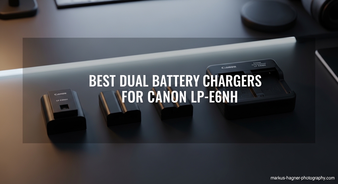 Best Dual Battery Chargers for Canon LP-E6NH