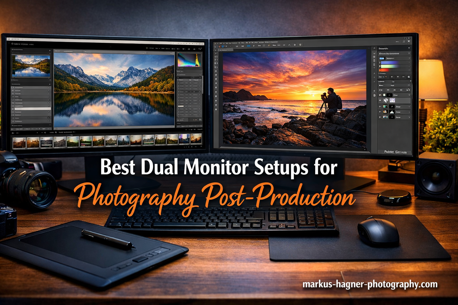 Best Dual Monitor Setups for Photography Post-Production