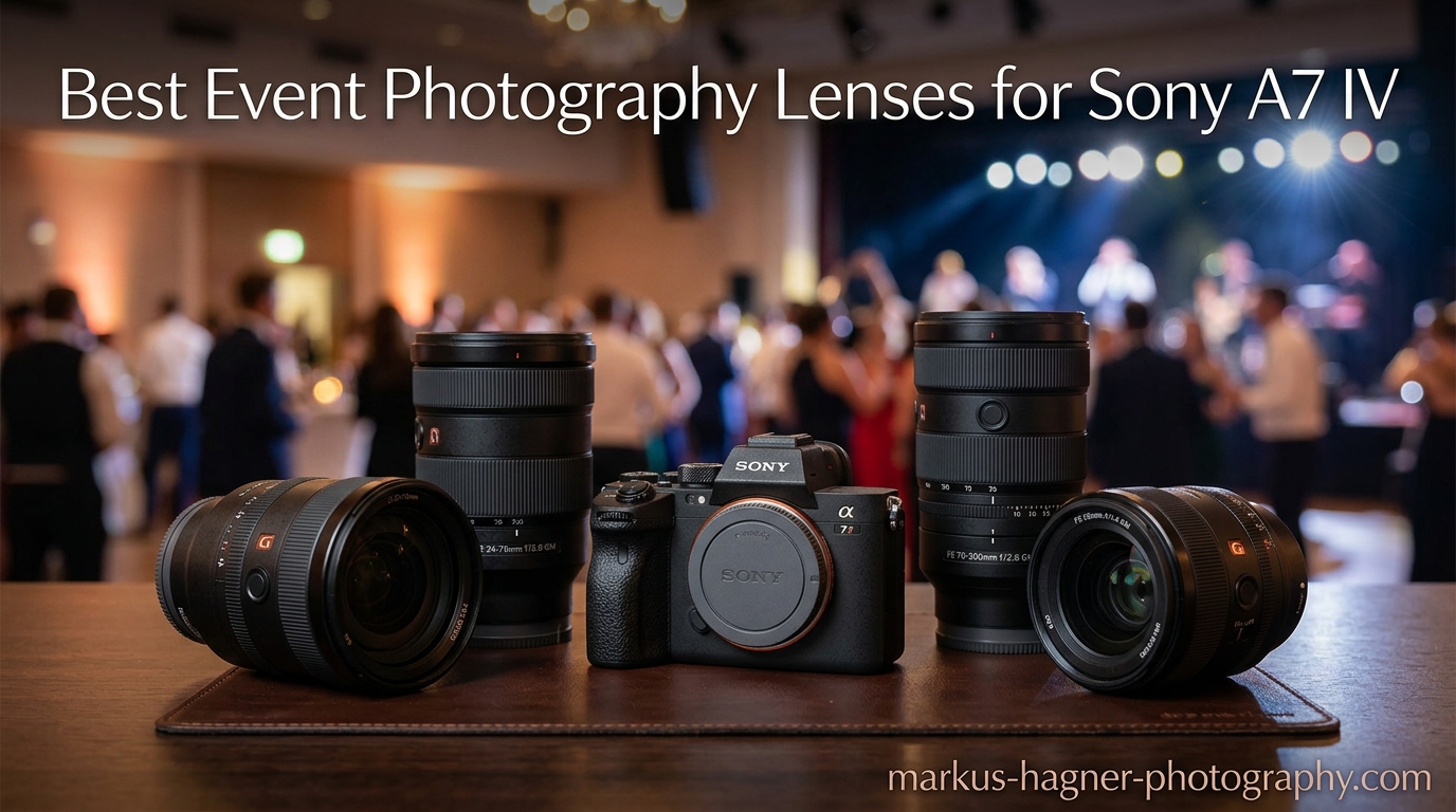 Best Event Photography Lenses for Sony A7 IV