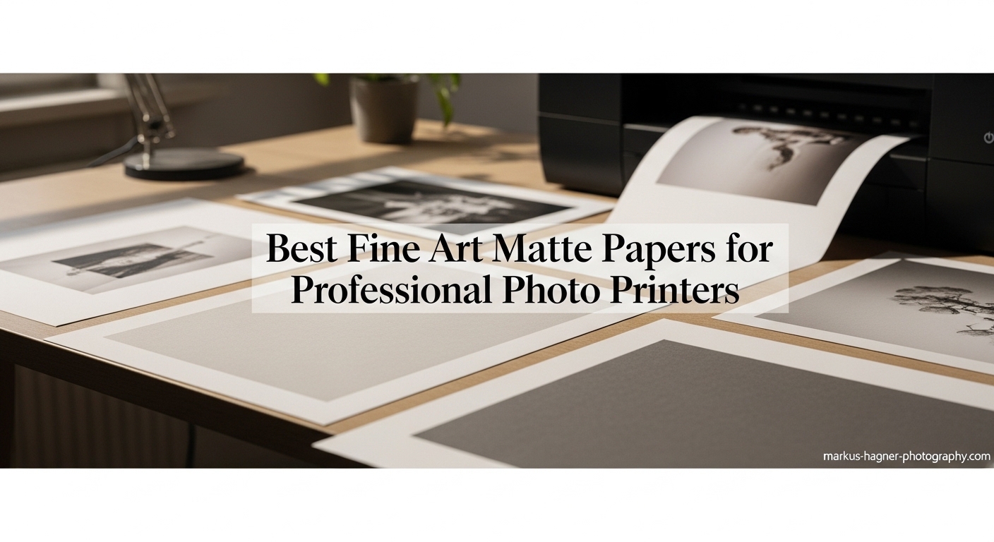 Best Fine Art Matte Papers for Professional Photo Printers