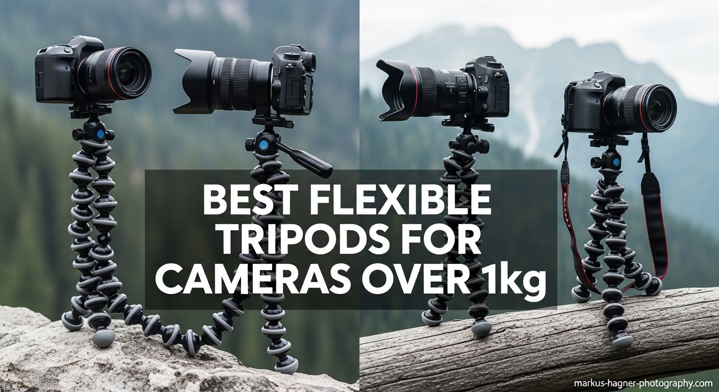Best Flexible Tripods for Cameras Over 1kg