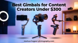 Best Gimbals for Content Creators Under $300