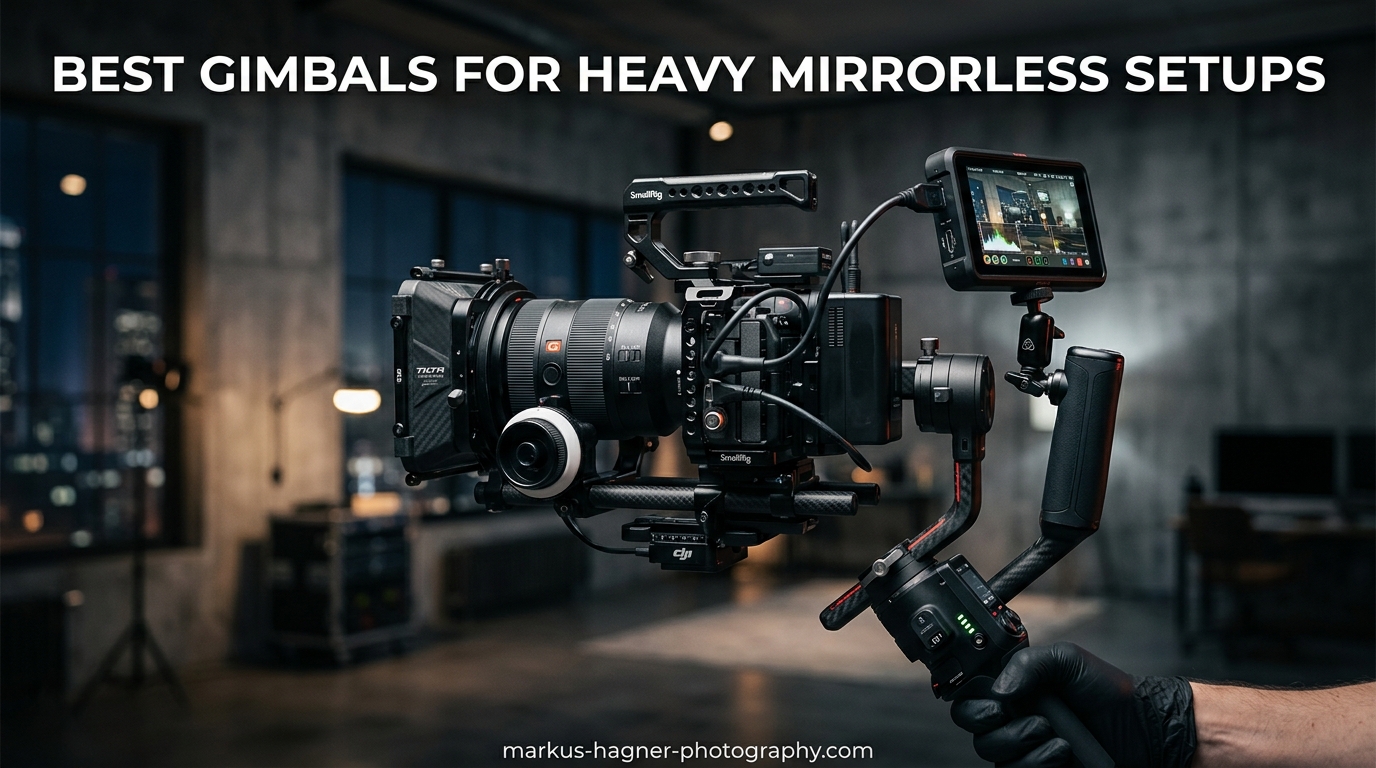 Best Gimbals for Heavy Mirrorless Setups