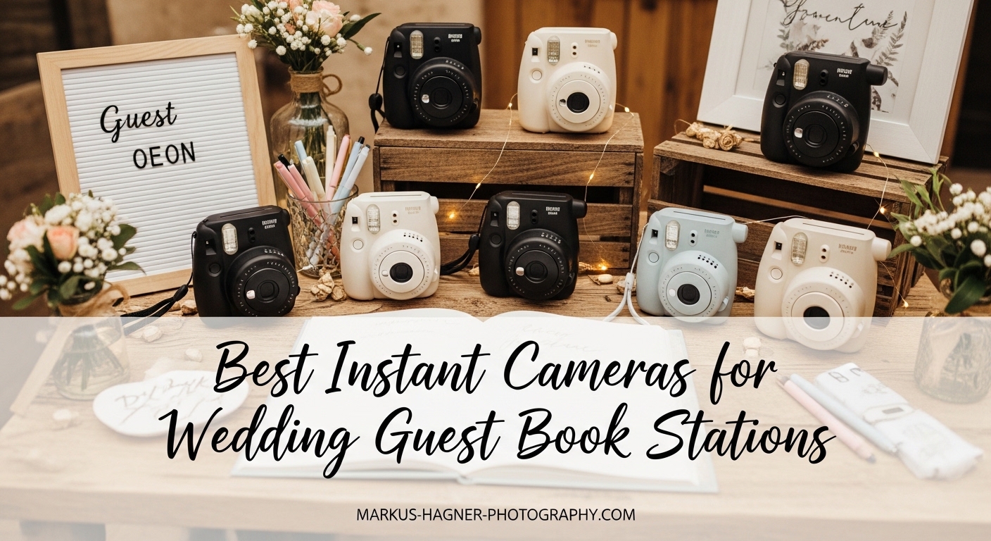Best Instant Cameras for Wedding Guest Book Stations