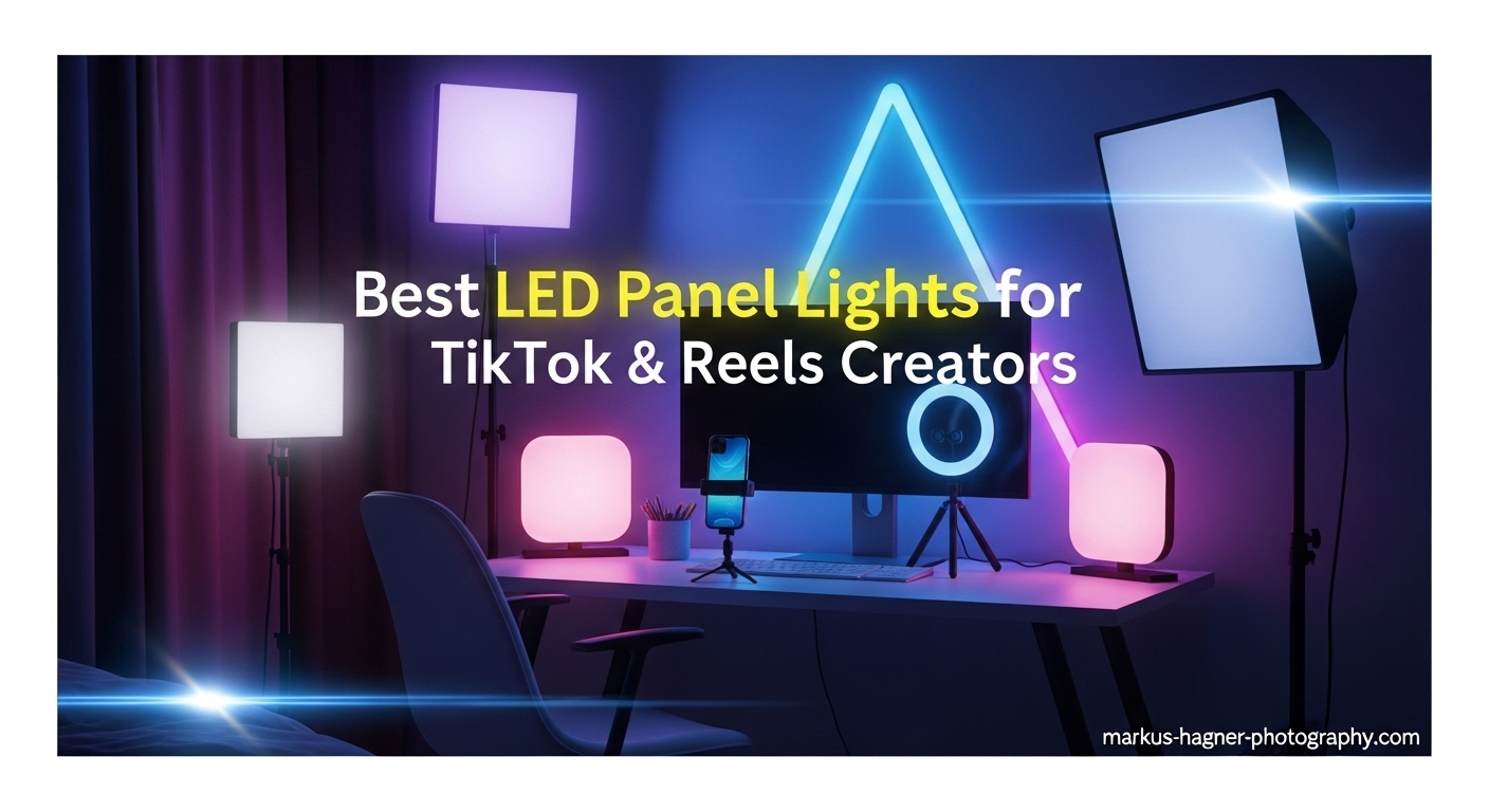 Best LED Panel Lights for TikTok and Reels Creators