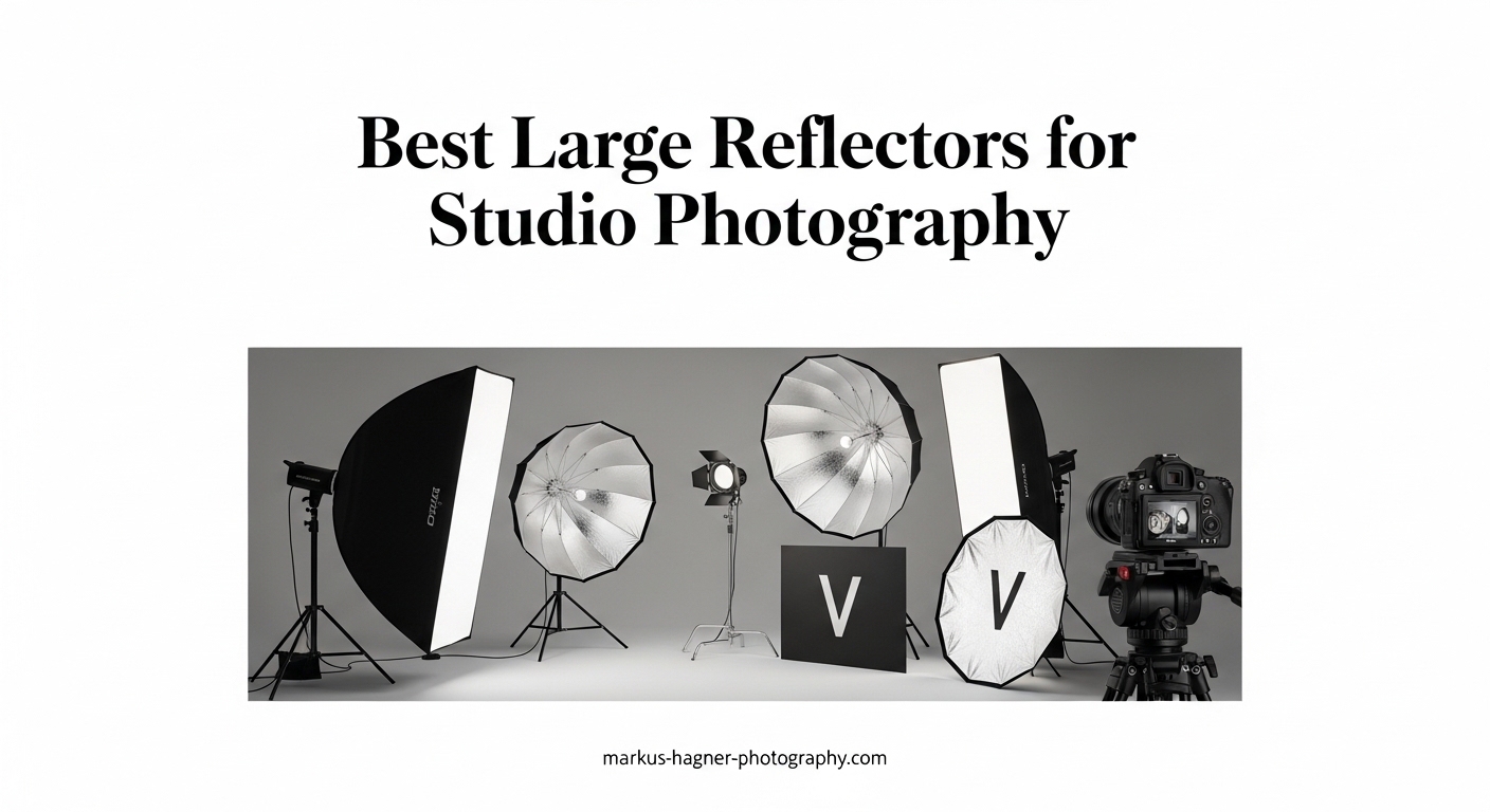 Best Large Reflectors for Studio Photography