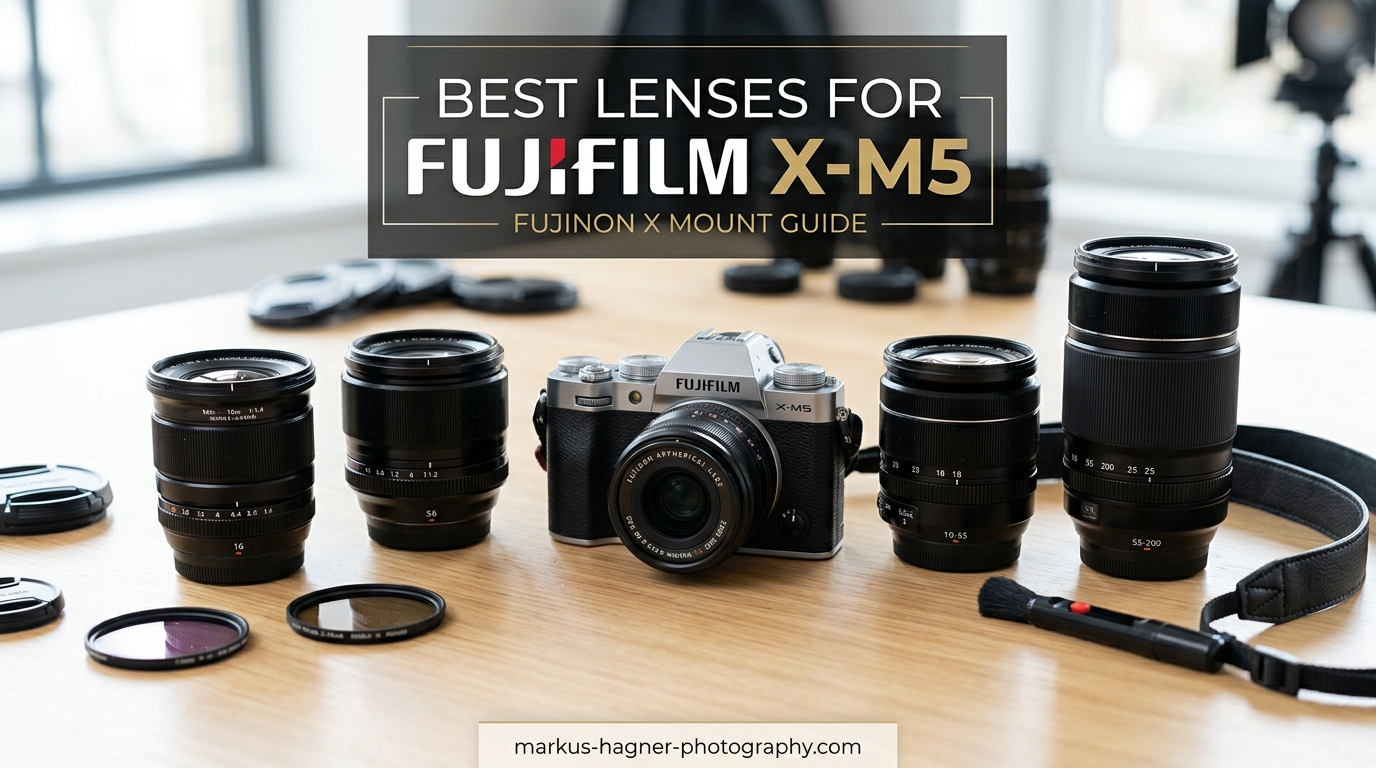 Best Lenses for Fujifilm X-M5