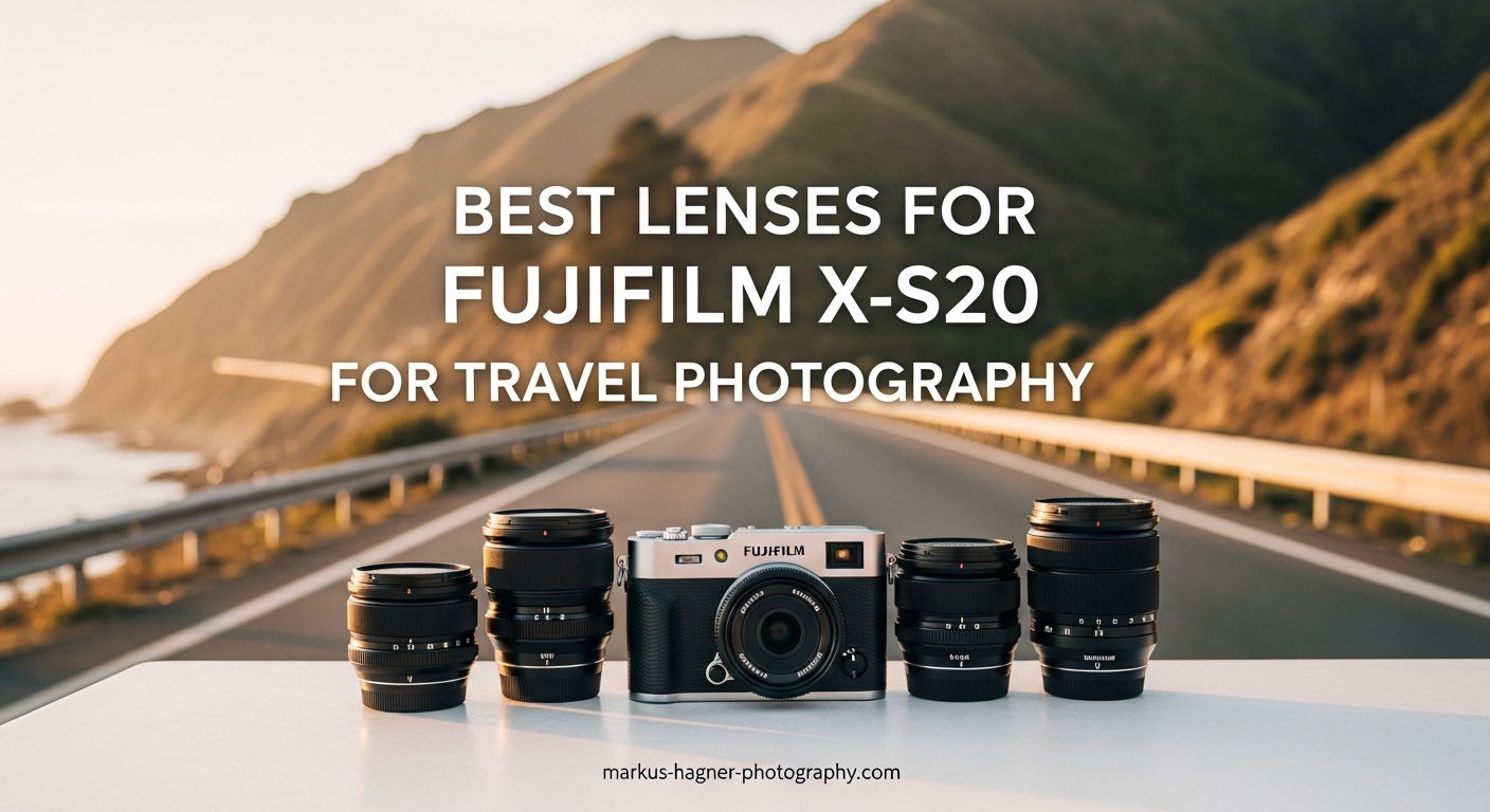 Best Lenses for Fujifilm X-S20 for Travel Photography