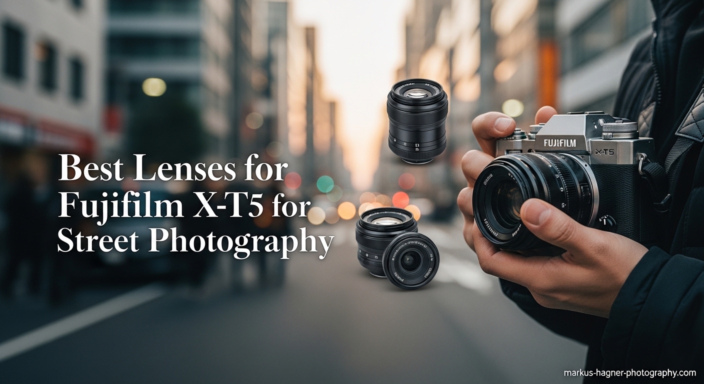 Best Lenses for Fujifilm X-T5 for Street Photography