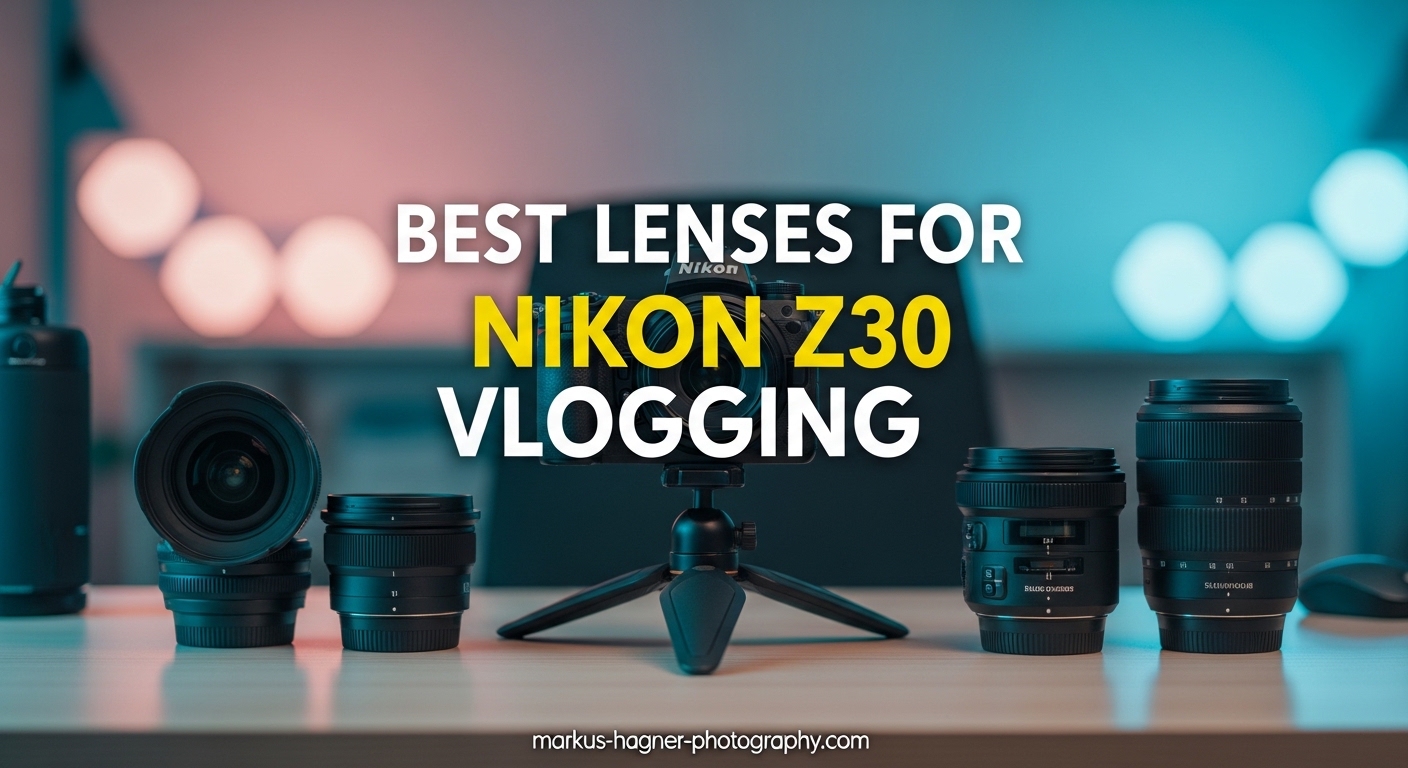 Best Lenses for Nikon Z30 Vlogging