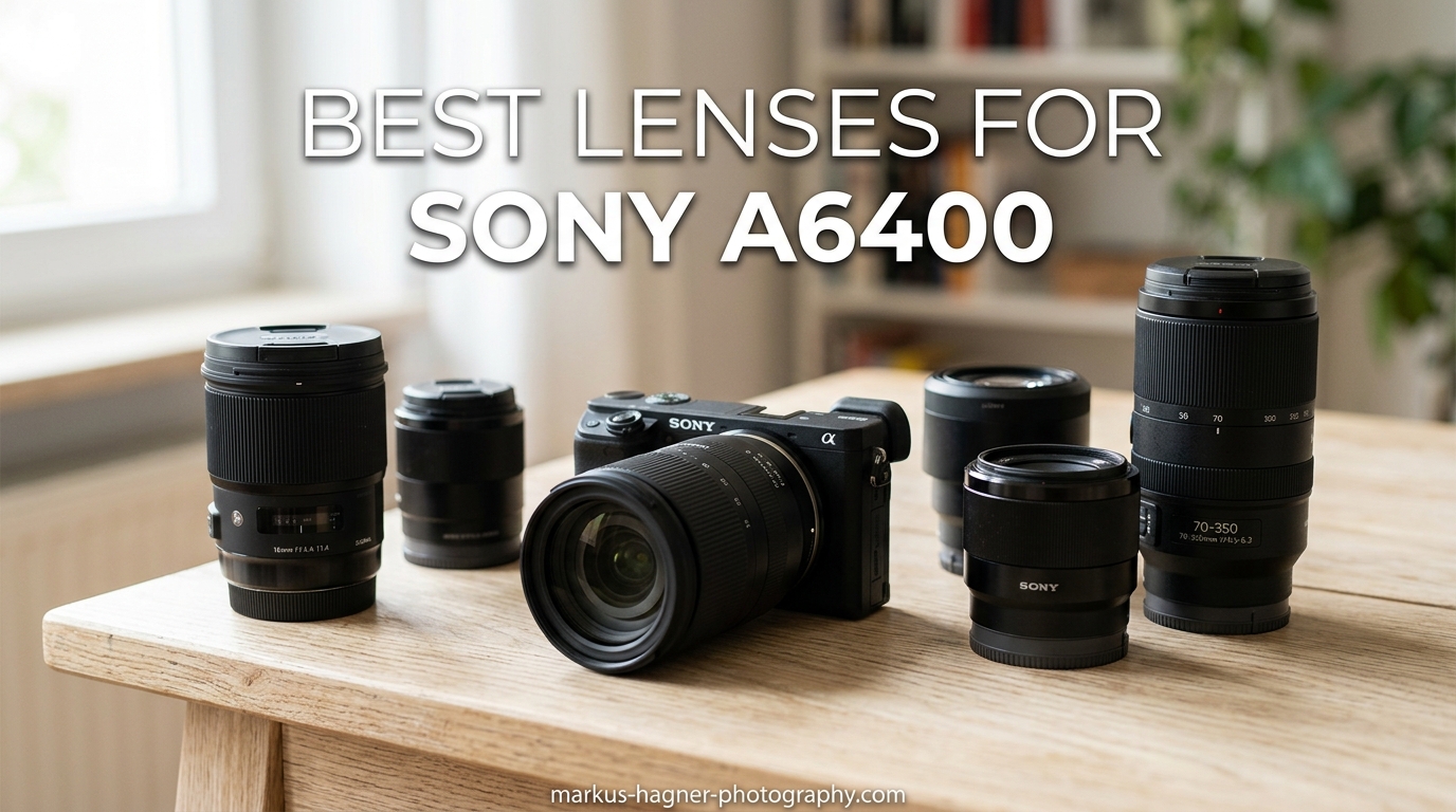 Best Lenses for Sony A6400