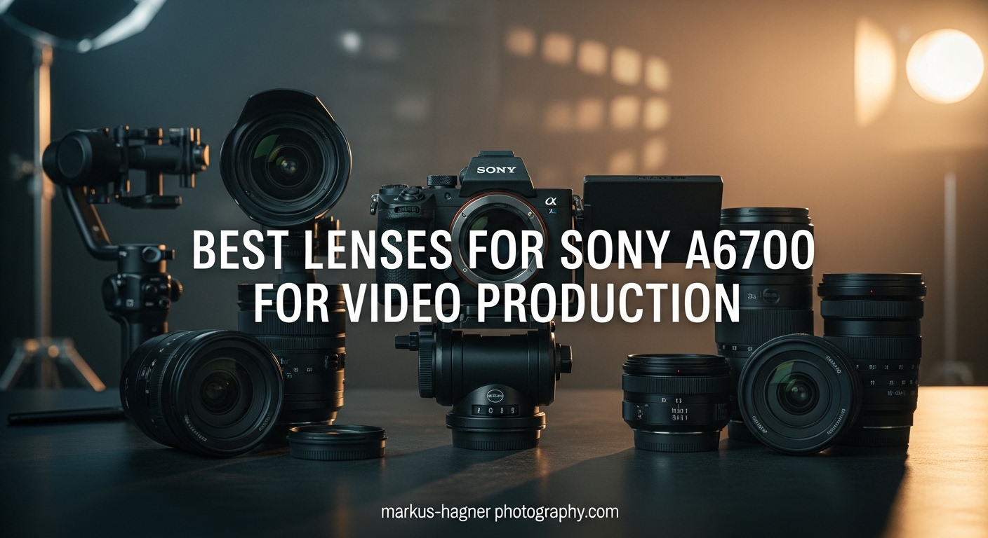Best Lenses for Sony A6700 for Video Production