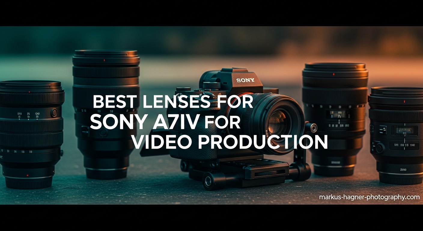 Best Lenses for Sony A7IV for Video Production