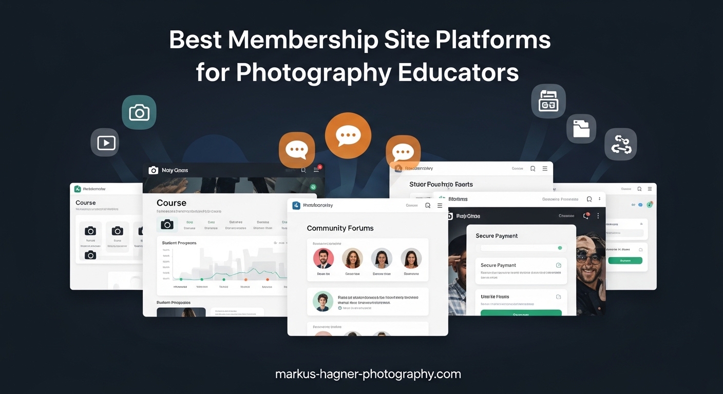 Best Membership Site Platforms for Photography Educators