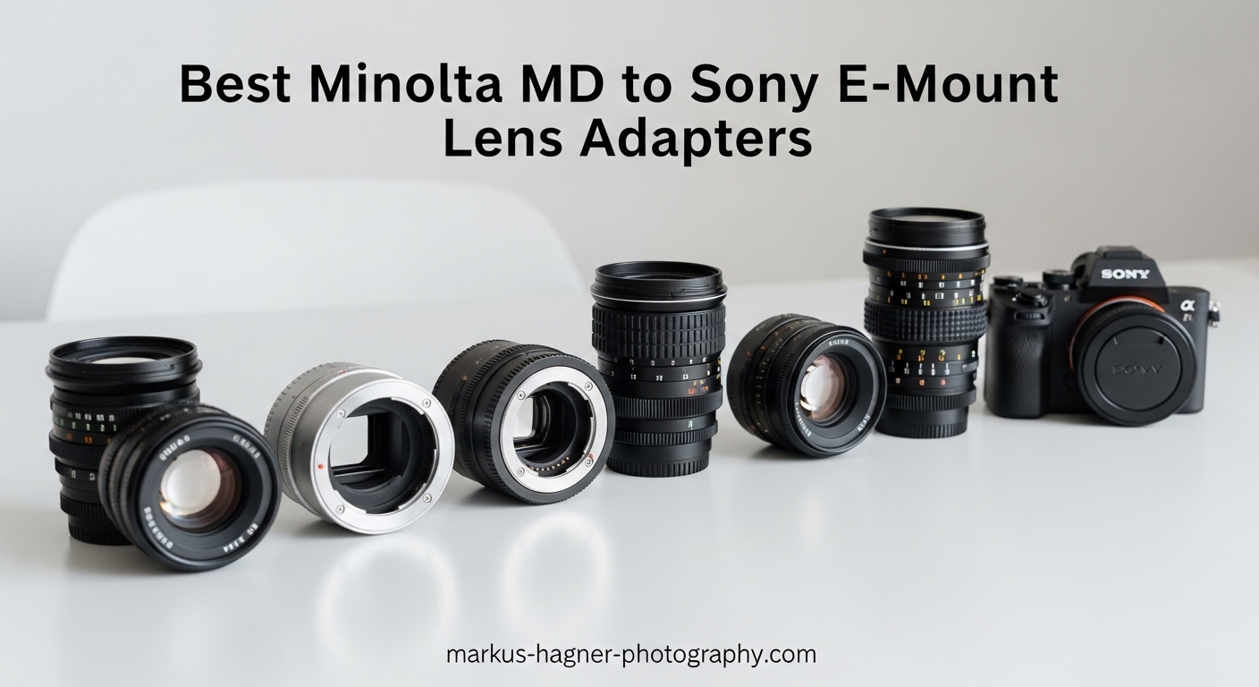 Best Minolta MD to Sony E-Mount Lens Adapters