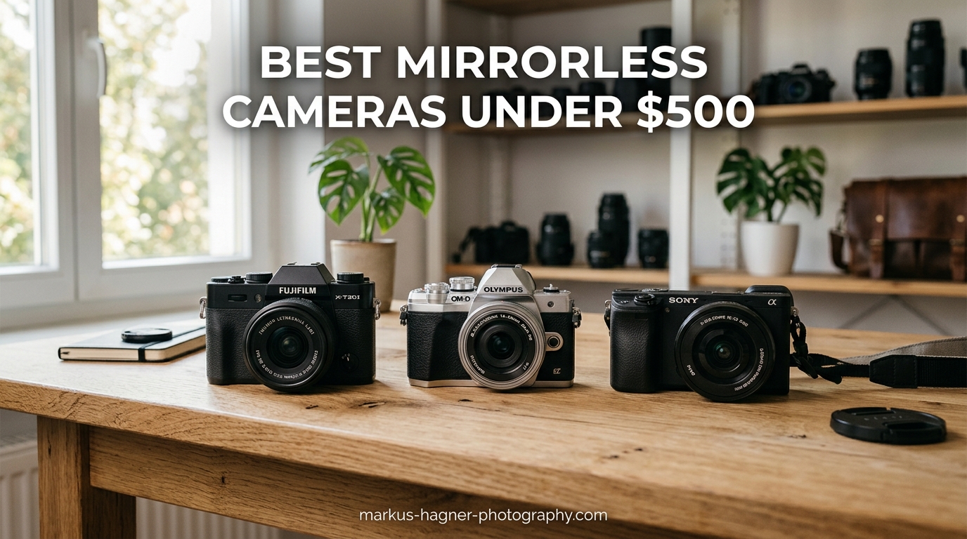 Best Mirrorless Cameras Under $500
