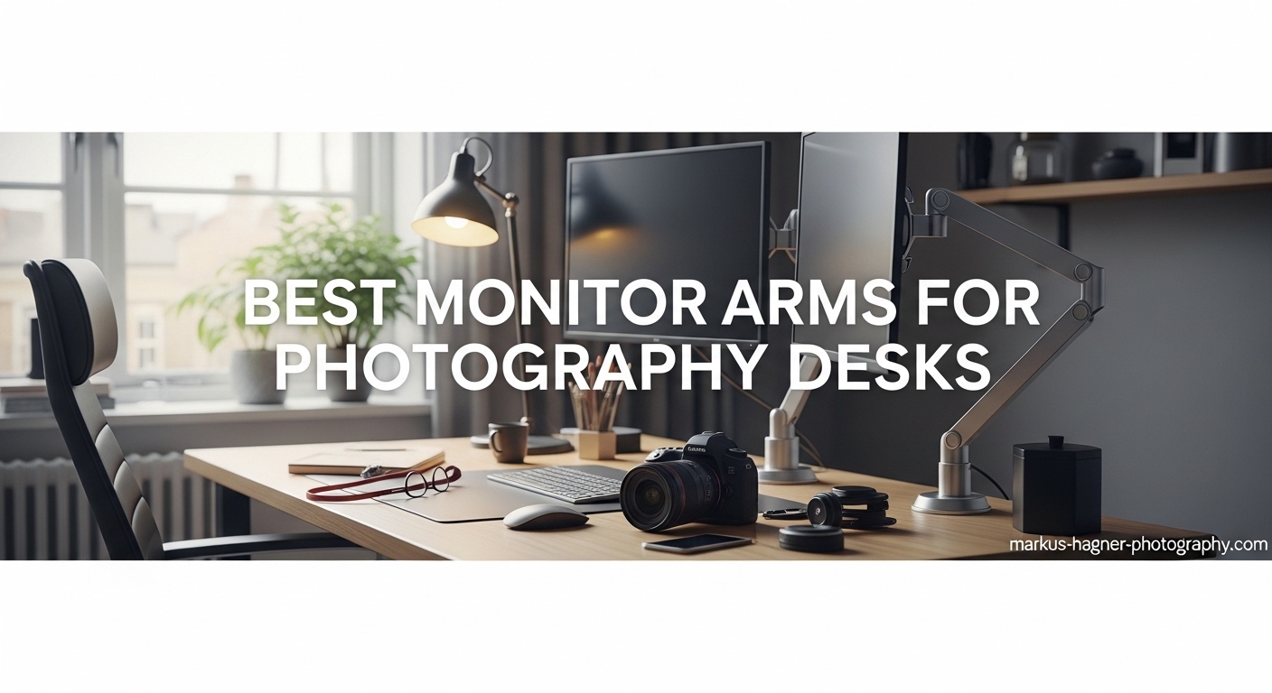 Best Monitor Arms for Photography Desks