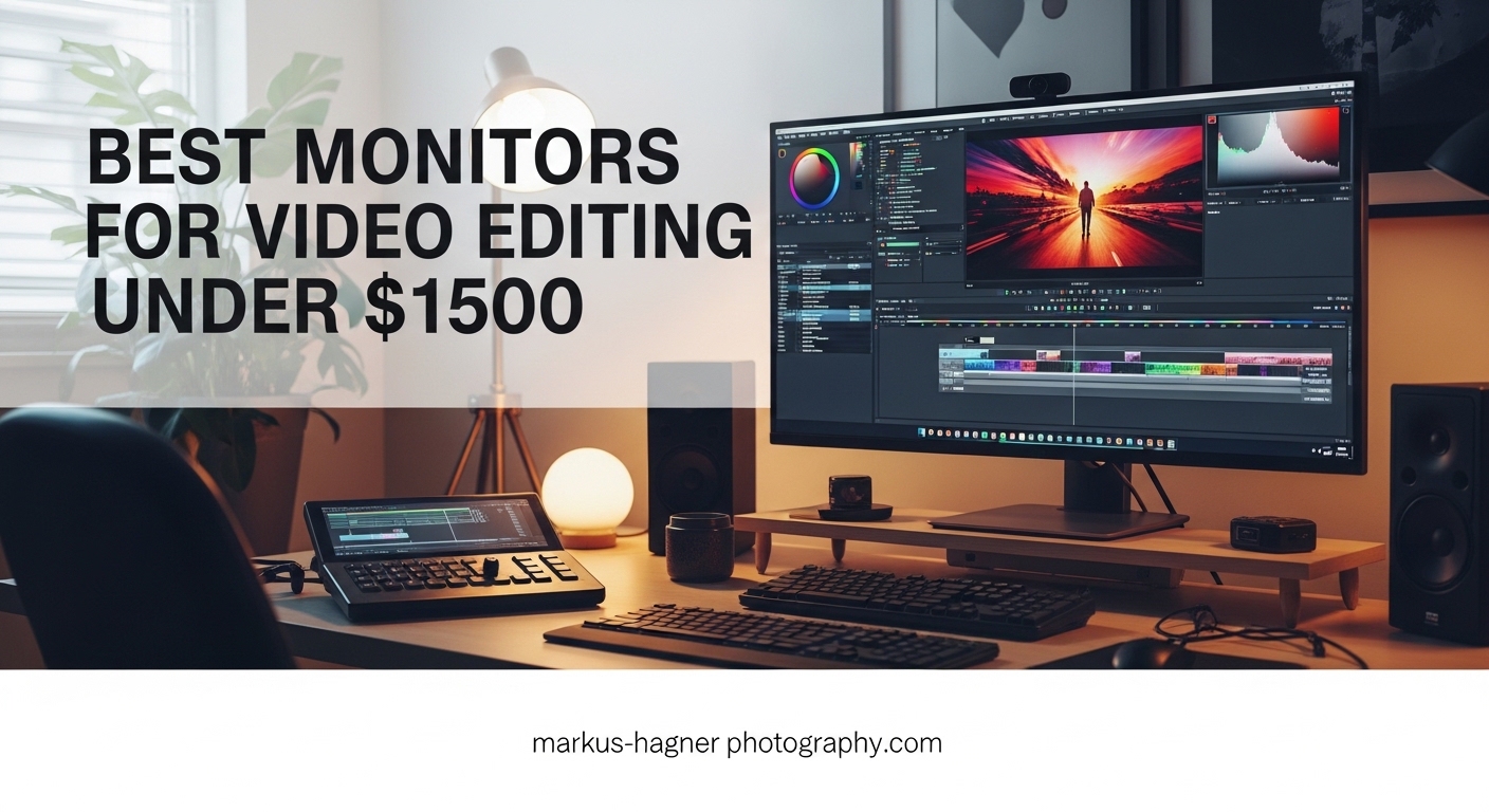 Best Monitors for Video Editing Under $1500