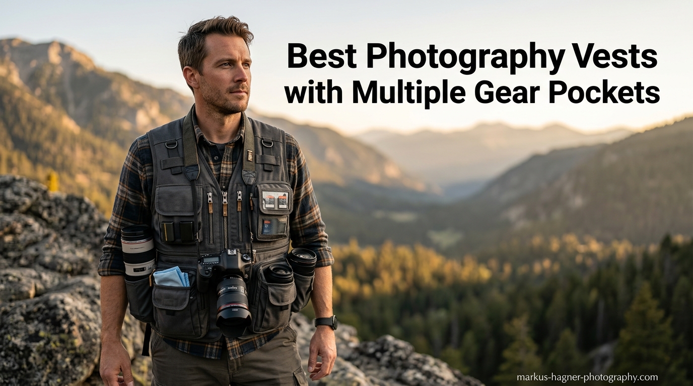 Best Photography Vests with Multiple Gear Pockets
