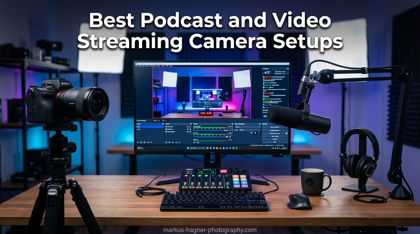 Best Podcast and Video Streaming Camera Setups