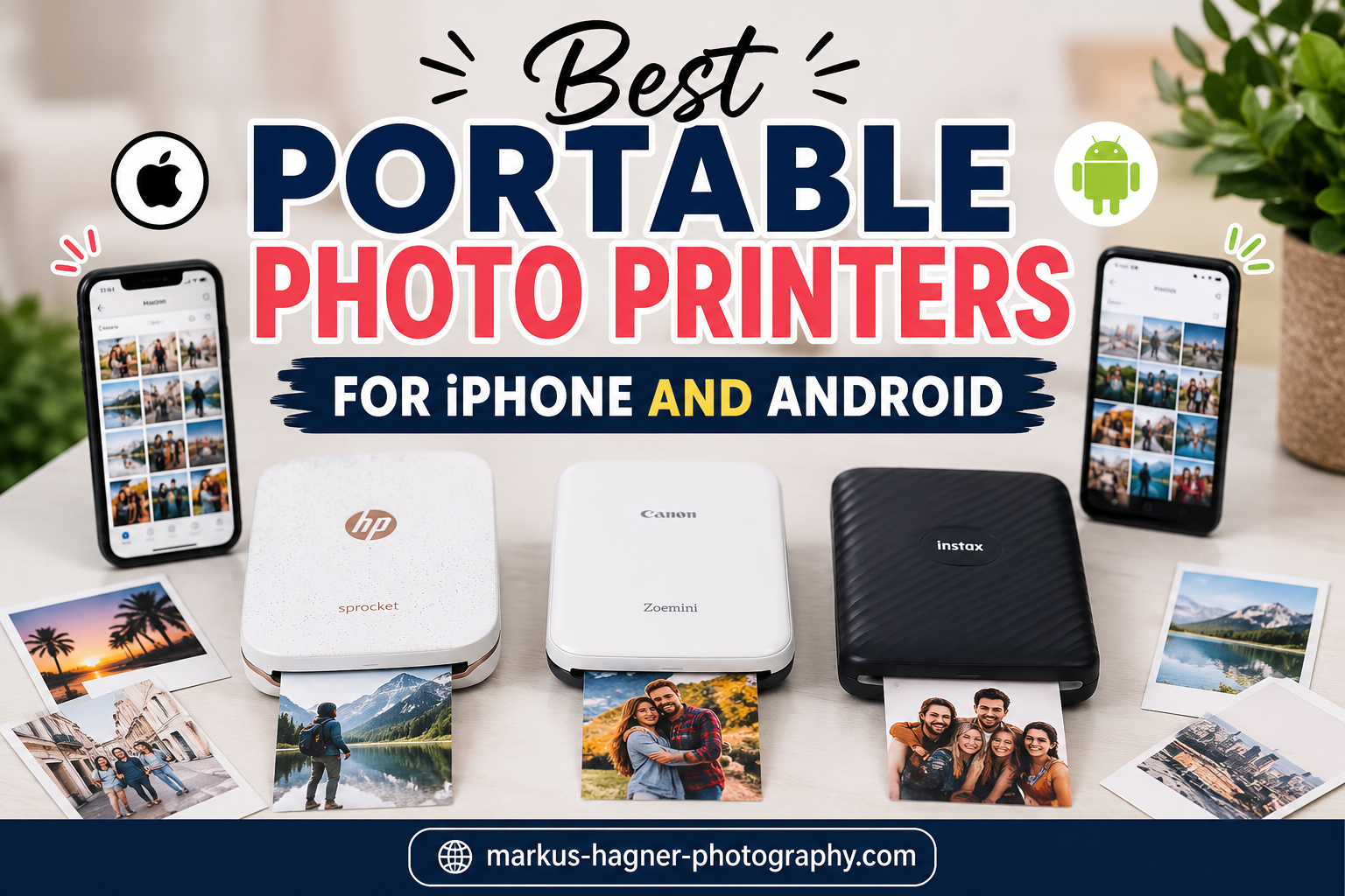 Best Portable Photo Printers for iPhone and Android
