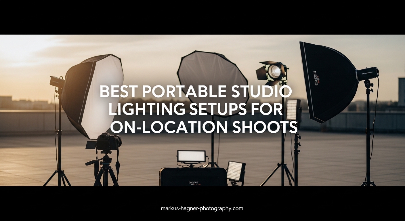 Best Portable Studio Lighting Setups for On-Location Shoots