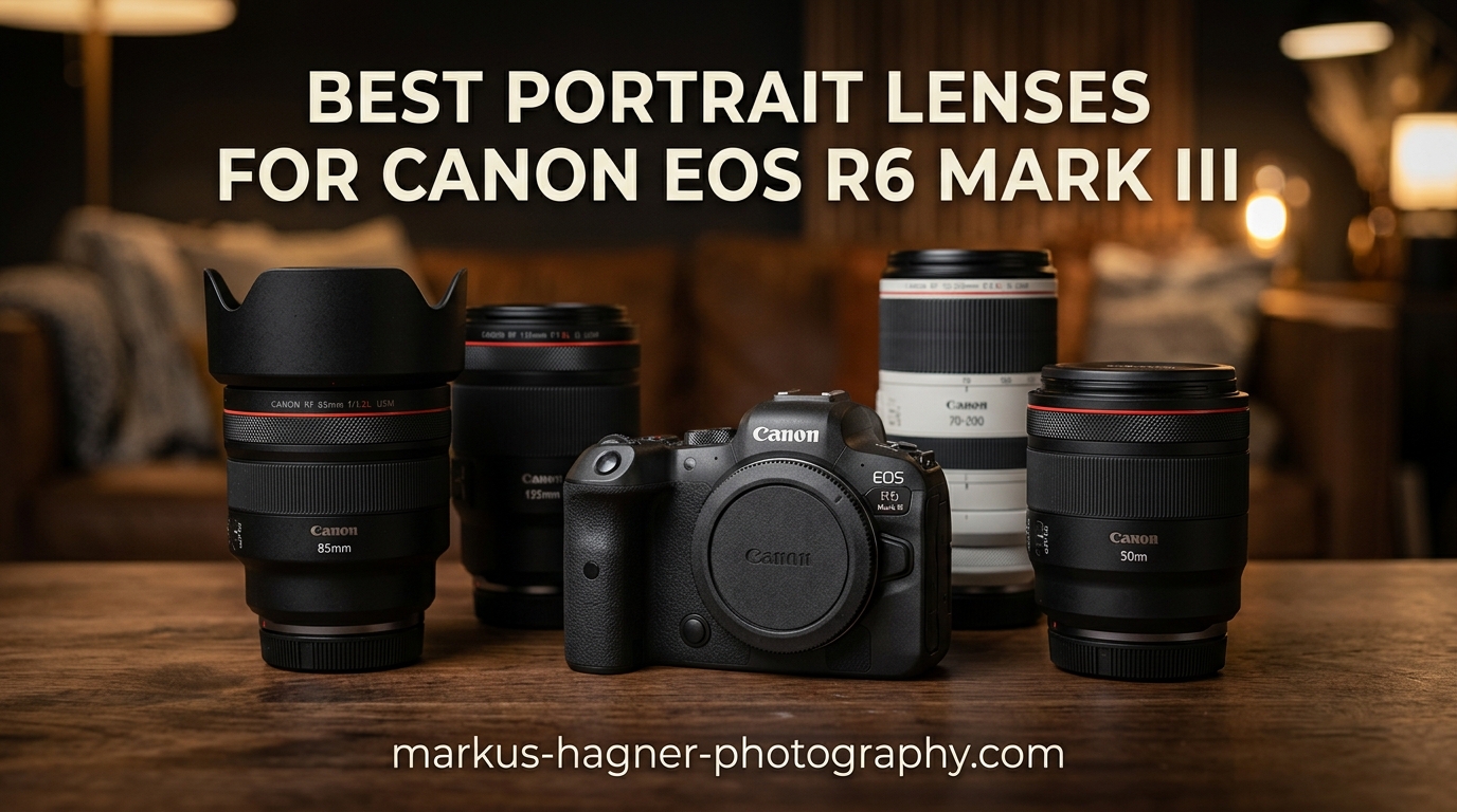 Best Portrait Lenses for Canon EOS R6 Mark III