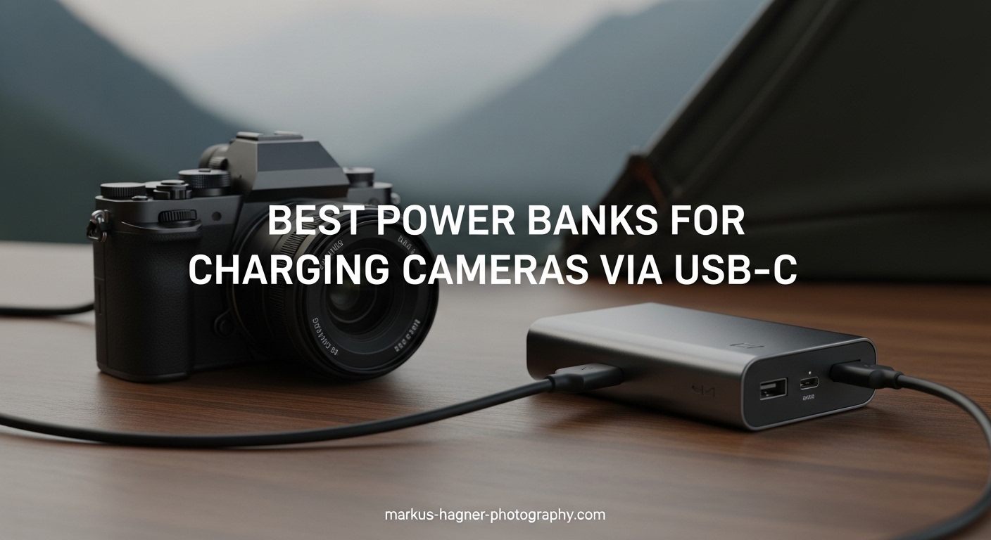 Best Power Banks for Charging Cameras via USB-C
