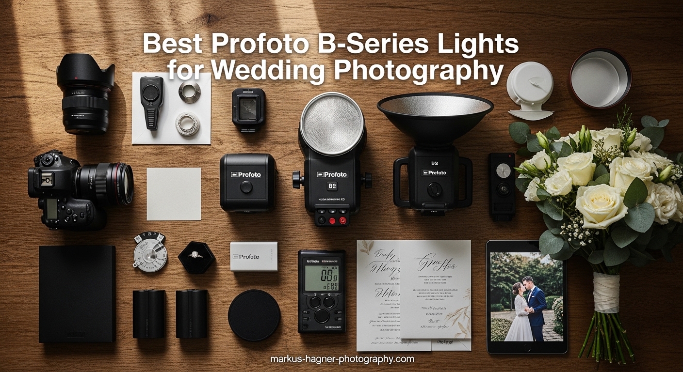 Best Profoto B-Series Lights for Wedding Photography