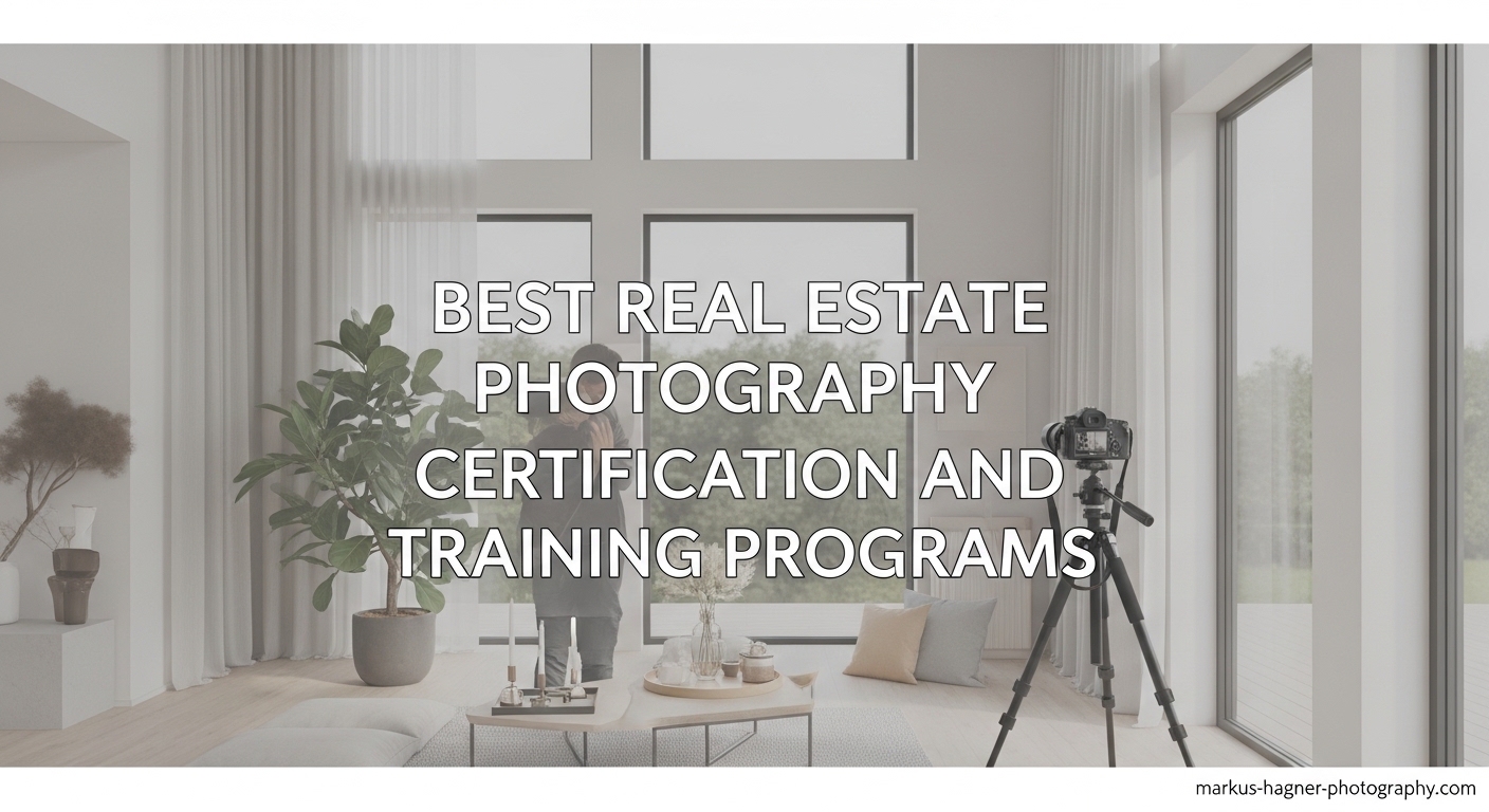 Best Real Estate Photography Certification and Training Programs