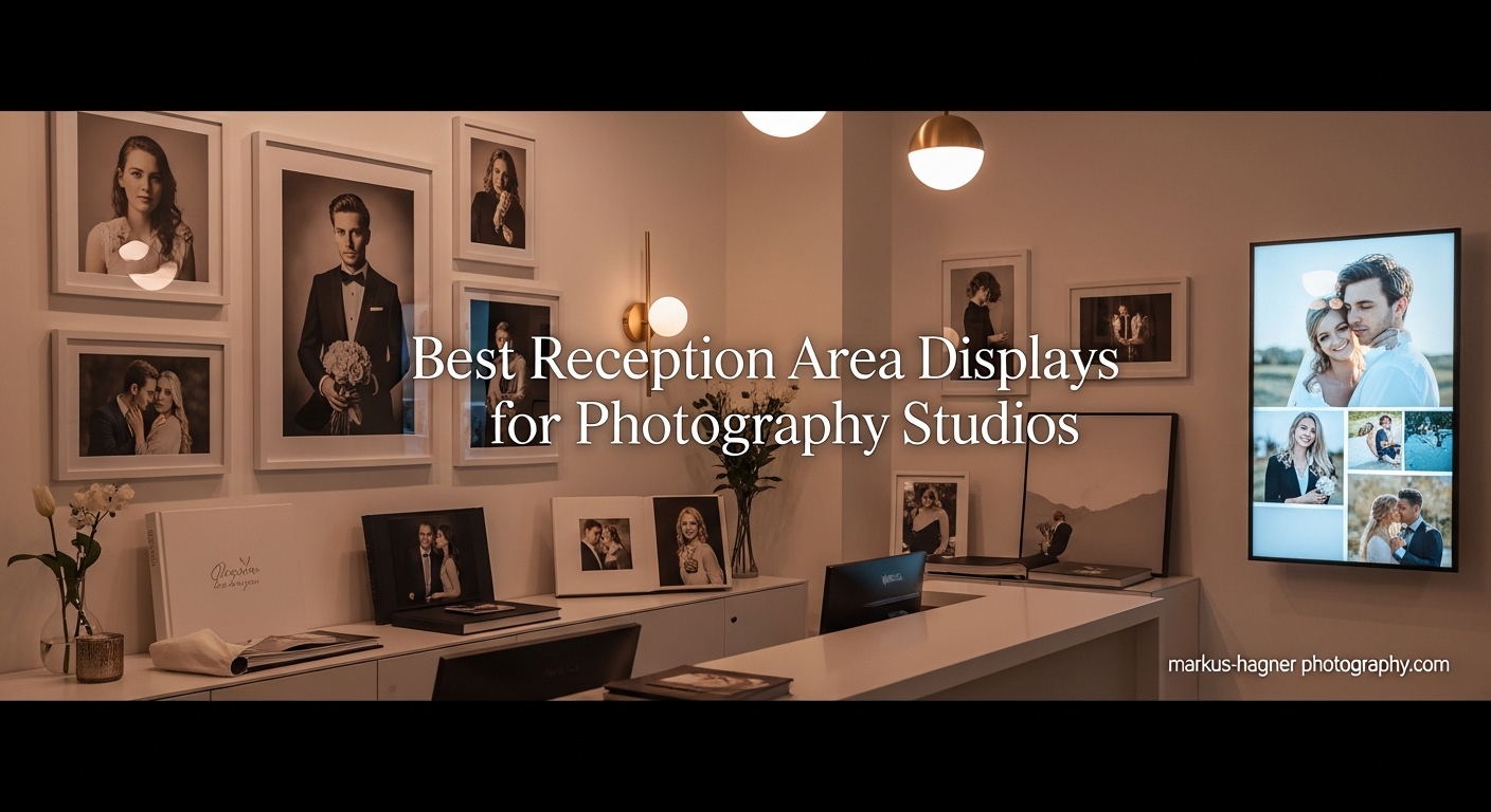 Best Reception Area Displays for Photography Studios