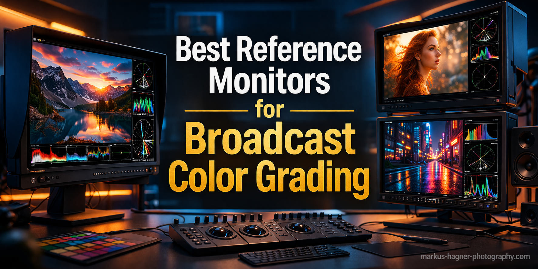 Best Reference Monitors for Broadcast Color Grading
